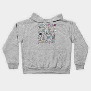 Travel T-Shirt Design Kids Hoodie